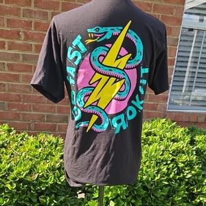 RokFit Black Go Fast Tee Size M